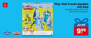 Aanbiedingen Play-doh frozen ijspaleis met elsa - Play-Doh - Geldig van 28/11/2017 tot 03/12/2017 bij Trekpleister