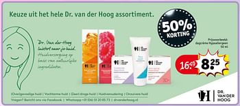Aanbiedingen Dagcrème hypoallergeen - Dr. Van Der Hoog - Geldig van 28/11/2017 tot 10/12/2017 bij Kruidvat