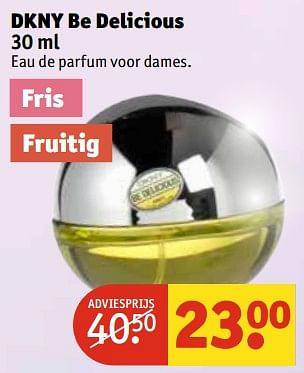 Aanbiedingen Dkny be delicious eau de parfum voor dames - DKNY - Geldig van 28/11/2017 tot 10/12/2017 bij Kruidvat
