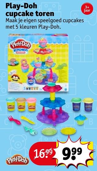 Aanbiedingen Play-doh cupcake toren - Play-Doh - Geldig van 28/11/2017 tot 10/12/2017 bij Kruidvat