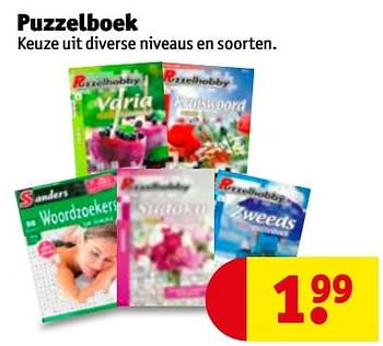 Aanbiedingen Puzzelboek - Huismerk - Kruidvat - Geldig van 28/11/2017 tot 10/12/2017 bij Kruidvat