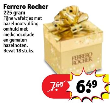 Aanbiedingen Ferrero rocher - Ferrero - Geldig van 28/11/2017 tot 10/12/2017 bij Kruidvat