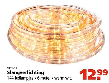 Aanbiedingen Slangverlichting - Huismerk - Marskramer - Geldig van 30/11/2017 tot 24/12/2017 bij Marskramer