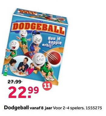 Aanbiedingen Dodgeball - Identity Games - Geldig van 27/11/2017 tot 10/12/2017 bij Intertoys