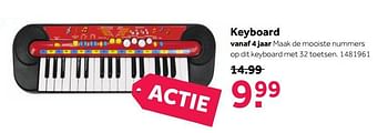 Aanbiedingen Keyboard - Huismerk - Intertoys - Geldig van 27/11/2017 tot 10/12/2017 bij Intertoys