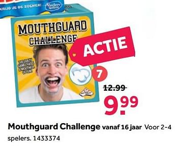 Aanbiedingen Mouthguard challenge - Identity Games - Geldig van 27/11/2017 tot 10/12/2017 bij Intertoys