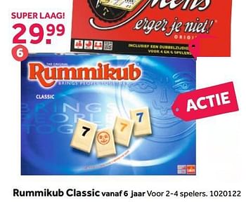 Aanbiedingen Rummikub classic - Goliath - Geldig van 27/11/2017 tot 10/12/2017 bij Intertoys