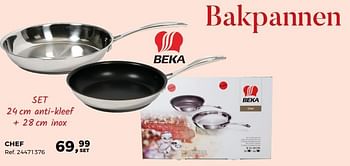 Aanbiedingen Chef - Beka - Geldig van 05/12/2017 tot 09/01/2018 bij Supra Bazar