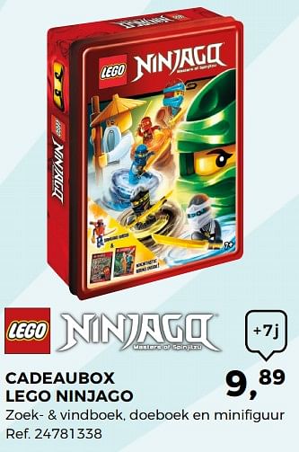 Aanbiedingen Cadeaubox lego ninjago - Lego - Geldig van 05/12/2017 tot 09/01/2018 bij Supra Bazar