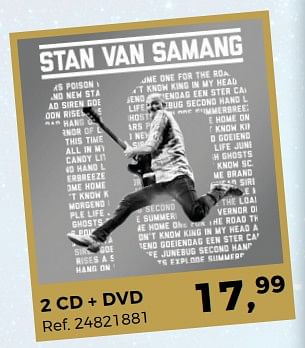 Aanbiedingen 2 cd + dvd stan van samang 10 - Huismerk - Supra Bazar - Geldig van 05/12/2017 tot 09/01/2018 bij Supra Bazar