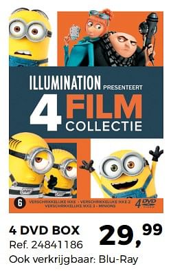 Aanbiedingen 4 dvd box illumination presenteert 4 film collectie - Huismerk - Supra Bazar - Geldig van 05/12/2017 tot 09/01/2018 bij Supra Bazar