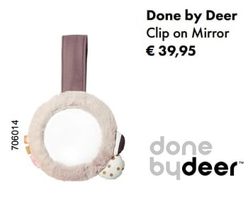 Aanbiedingen Done by deer clip on mirror - Done by Deer - Geldig van 04/01/2018 tot 28/02/2018 bij Multi Bazar
