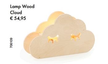 Aanbiedingen Lamp wood cloud - Nordic - Geldig van 04/01/2018 tot 28/02/2018 bij Multi Bazar