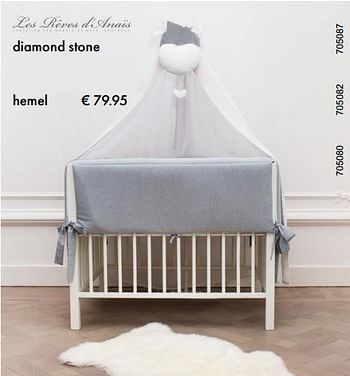 Aanbiedingen Les rêves d`anaïs diamond stone hemel - Les Rêves d'Anaïs - Geldig van 04/01/2018 tot 28/02/2018 bij Multi Bazar