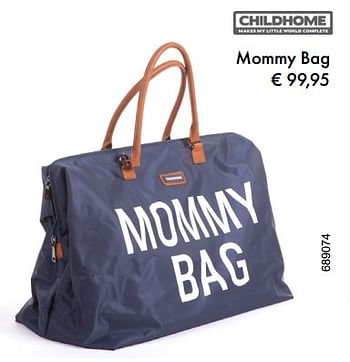 Aanbiedingen Mommy bag - Childhome - Geldig van 04/01/2018 tot 28/02/2018 bij Multi Bazar