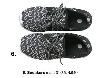 Aanbiedingen Sneaker - Huismerk - Zeeman  - Geldig van 06/01/2018 tot 12/01/2018 bij Zeeman