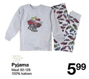 Aanbiedingen Pyjama - Huismerk - Zeeman  - Geldig van 13/01/2018 tot 20/01/2018 bij Zeeman