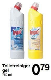 Aanbiedingen Toiletreiniger gel - Hypo - Geldig van 13/01/2018 tot 20/01/2018 bij Zeeman