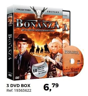 Aanbiedingen 3 dvd box bonanza - Huismerk - Supra Bazar - Geldig van 23/01/2018 tot 20/02/2018 bij Supra Bazar