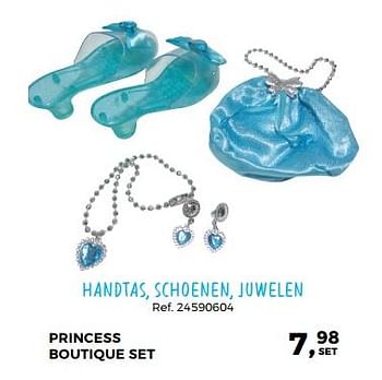 Aanbiedingen Handtas, schoenen, juwelen - Princess Boutique - Geldig van 23/01/2018 tot 20/02/2018 bij Supra Bazar