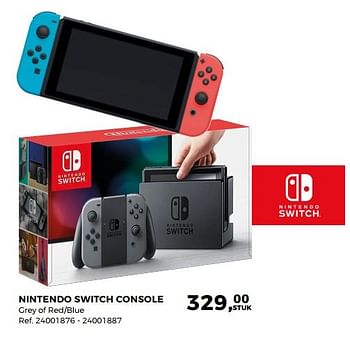 Aanbiedingen Nintendo switch console - Nintendo - Geldig van 23/01/2018 tot 20/02/2018 bij Supra Bazar