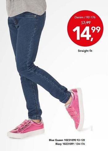 Aanbiedingen Denim straight fit - Bizzy - Geldig van 28/01/2018 tot 18/02/2018 bij Bristol