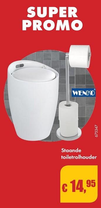 Aanbiedingen Staande toiletrolhouder - Wenko - Geldig van 05/02/2018 tot 30/03/2018 bij Multi Bazar