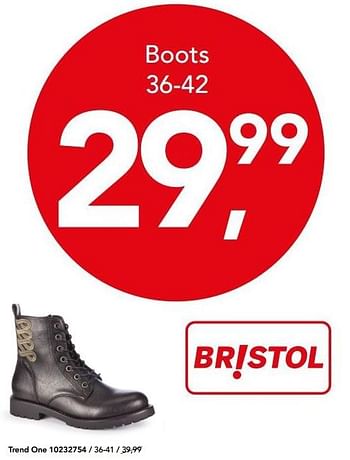 Aanbiedingen Boots - Trend One - Geldig van 18/02/2018 tot 04/03/2018 bij Bristol