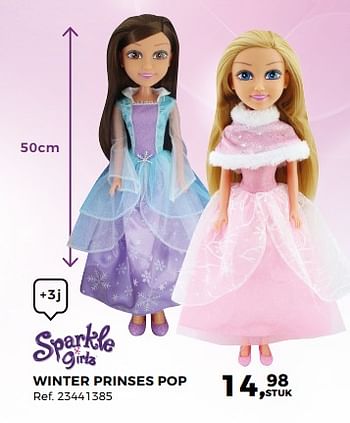 Aanbiedingen Winter prinses pop - Sparkle Girlz - Geldig van 20/02/2018 tot 20/03/2018 bij Supra Bazar