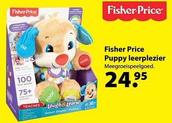 Aanbiedingen Fisher price puppy leerplezier - Fisher-Price - Geldig van 13/03/2018 tot 03/04/2018 bij Multi Bazar