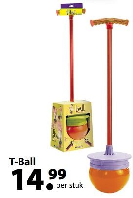 Aanbiedingen T-ball - Huismerk - Multi Bazar - Geldig van 13/03/2018 tot 03/04/2018 bij Multi Bazar