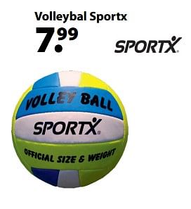 Aanbiedingen Volleybal sportx - SportX - Geldig van 13/03/2018 tot 03/04/2018 bij Multi Bazar