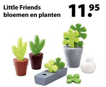 Aanbiedingen Little friends bloemen en planten - Little Friends - Geldig van 13/03/2018 tot 03/04/2018 bij Multi Bazar