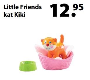 Aanbiedingen Little friends kat kiki - Little Friends - Geldig van 13/03/2018 tot 03/04/2018 bij Multi Bazar
