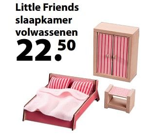Aanbiedingen Little friends slaapkamer volwassenen - Little Friends - Geldig van 13/03/2018 tot 03/04/2018 bij Multi Bazar