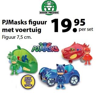 Aanbiedingen Pjmasks figuur met voertuig - Giochi Preziosi - Geldig van 13/03/2018 tot 03/04/2018 bij Multi Bazar