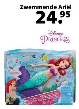 Aanbiedingen Zwemmende ariël - Disney Princess - Geldig van 13/03/2018 tot 03/04/2018 bij Multi Bazar