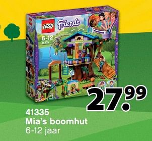 Aanbiedingen Mia`s boomhut - Lego - Geldig van 13/03/2018 tot 03/04/2018 bij Multi Bazar