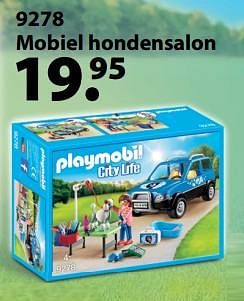 Aanbiedingen Mobiel hondensalon - Playmobil - Geldig van 13/03/2018 tot 03/04/2018 bij Multi Bazar