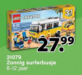 Aanbiedingen Zonnig surferbusje - Lego - Geldig van 13/03/2018 tot 03/04/2018 bij Multi Bazar