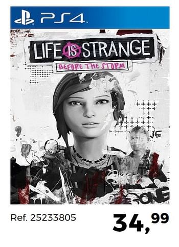 Aanbiedingen Life is strange before the storm - Square Enix - Geldig van 20/03/2018 tot 24/04/2018 bij Supra Bazar