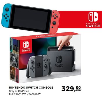 Aanbiedingen Nintendo switch console - Nintendo - Geldig van 20/03/2018 tot 24/04/2018 bij Supra Bazar