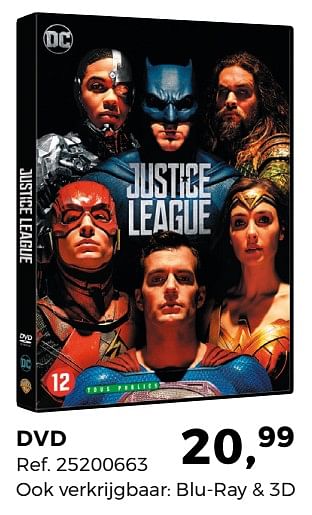 Aanbiedingen Justice league dvd - Huismerk - Supra Bazar - Geldig van 20/03/2018 tot 24/04/2018 bij Supra Bazar