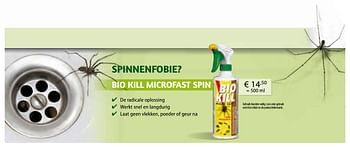 Aanbiedingen Bio kill microfast spin - BSI - Geldig van 26/03/2018 tot 31/10/2018 bij Multi Bazar