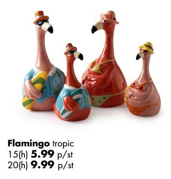 Aanbiedingen Flamingo tropic - Huismerk - Multi Bazar - Geldig van 02/04/2018 tot 06/05/2018 bij Multi Bazar