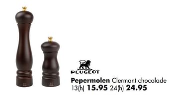 Aanbiedingen Pepermolen clermont chocolade - Peugeot - Geldig van 18/04/2018 tot 31/05/2018 bij Multi Bazar