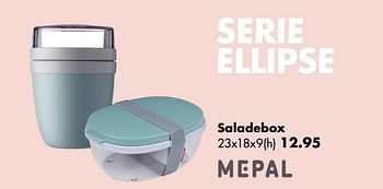 Aanbiedingen Saladebox - Mepal - Geldig van 18/04/2018 tot 31/05/2018 bij Multi Bazar