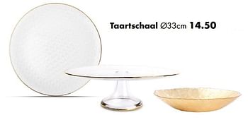 Aanbiedingen Taartschaal - Huismerk - Multi Bazar - Geldig van 18/04/2018 tot 31/05/2018 bij Multi Bazar