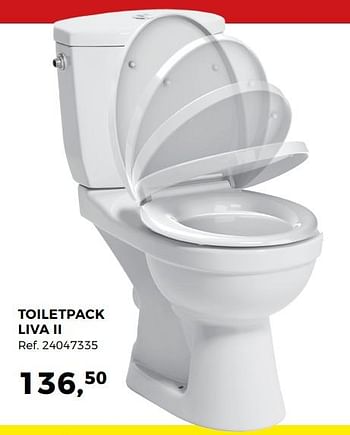 Aanbiedingen Toiletpack liva ll - Allibert - Geldig van 24/04/2018 tot 29/05/2018 bij Supra Bazar