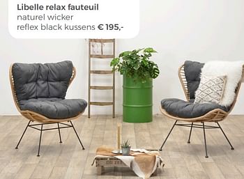 Aanbiedingen Libelle relax fauteuil - Libelle Collection - Geldig van 22/04/2018 tot 12/05/2018 bij Multi Bazar